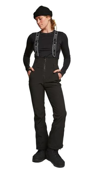 Rojo Softshell High Rise Wmns Pant - True Black