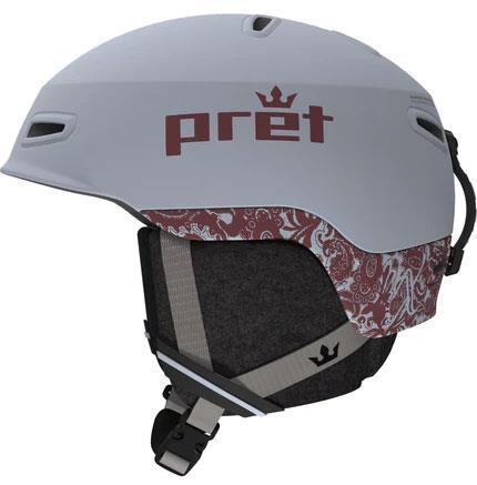 Pret Sol X Wmns Helmet - Maroon Paisley