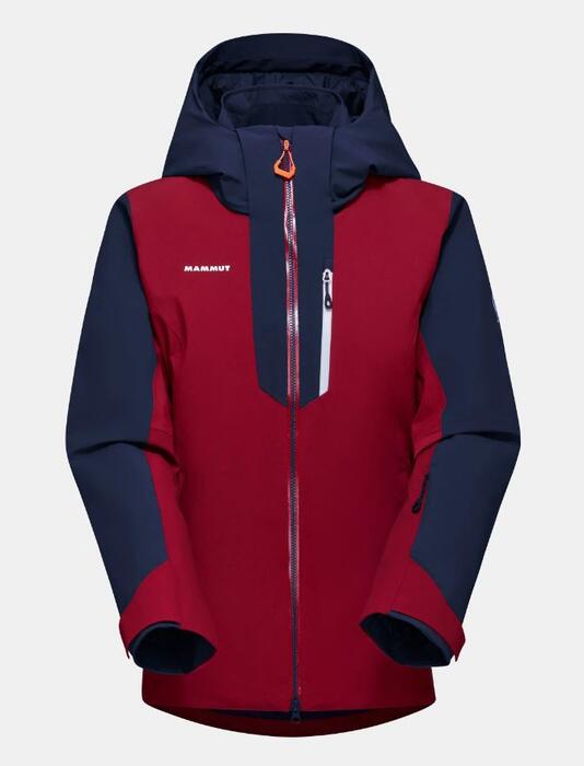 Mammut Stoney HS Thermo Wmns Jacket - Blood Red/Marine