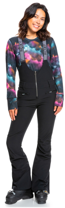 Roxy Summit Wmns Bib Pant - True Black