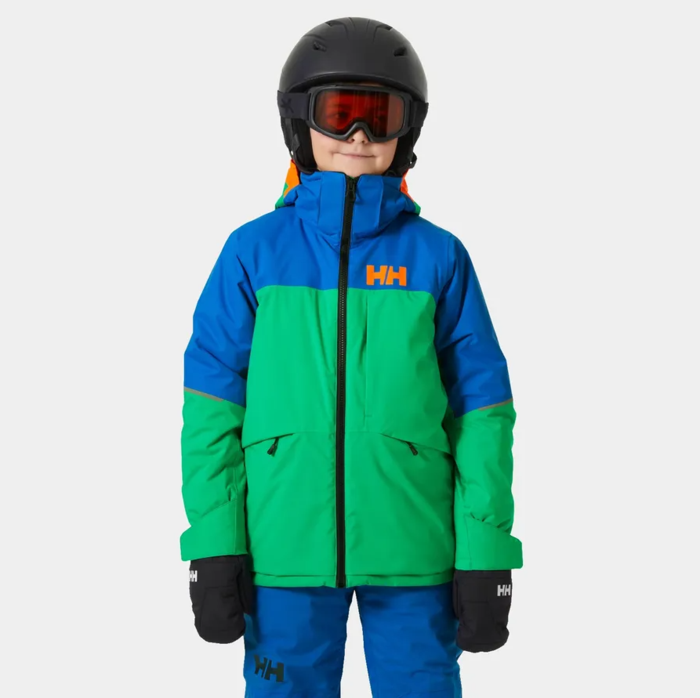 Helly Hansen Summit Kids Jacket - Bright Green