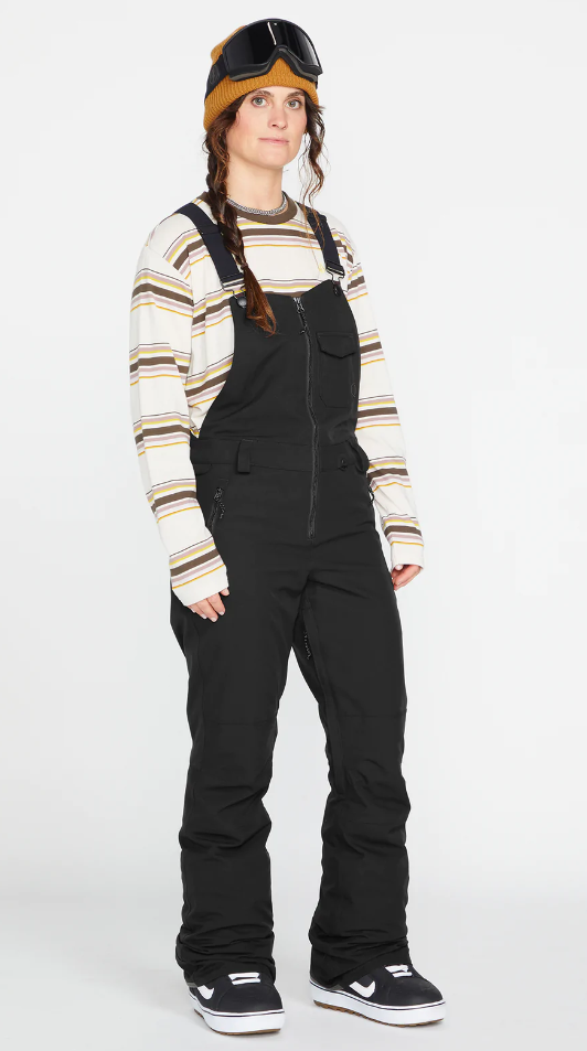 Volcom Swift Bib Overall Wmns Pant - Black