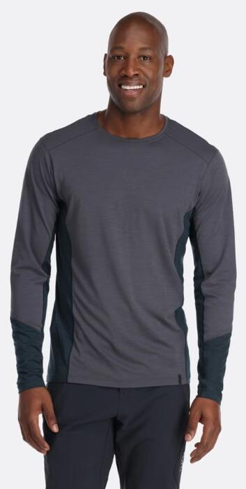 Rab Syncrino Base LS Tee - Graphene