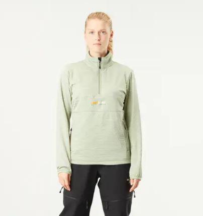 Picture Tahita 1/4 Grid Wmns Fleece - Desert Sage