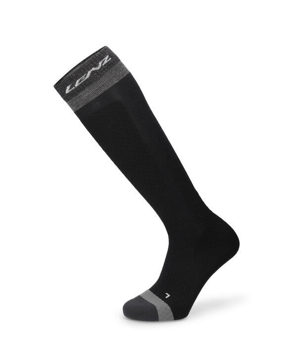 Lenz Think About Merino Sock - Black