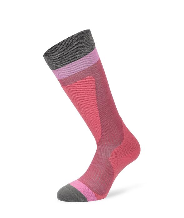 Lenz Think About Merino Kids Sock - Pink