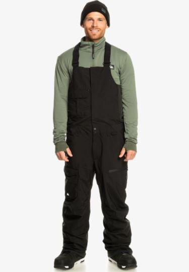 Quiksilver Utility Bib Pant - True Black