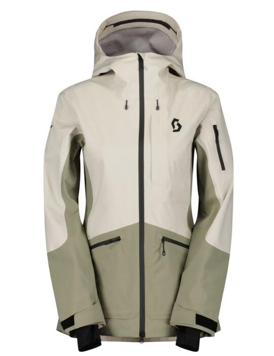 Scott Vertic 3L Wmns Jacket - Dust White/Dust Grey