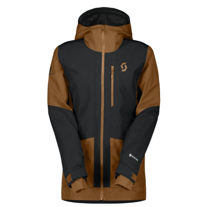 Scott Vertic GTX 2L Jacket - Black/Bread Brown