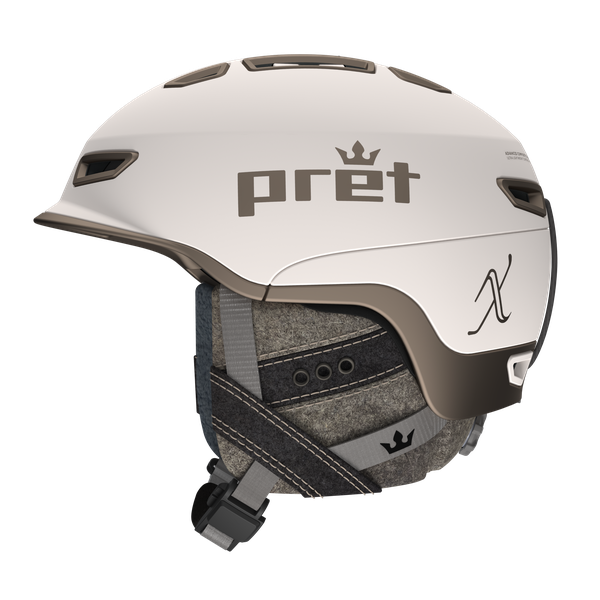 Pret Vision X Wmns Helmet - Chalk