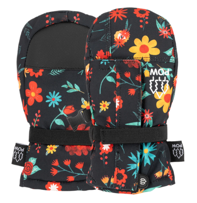 Pow Whippersnapper Mini Kids Mitt - Floral