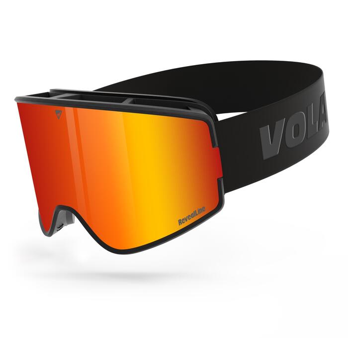 Vola Wideyes A25 + Pink Lens + Eva Box + Cover Goggle - Black
