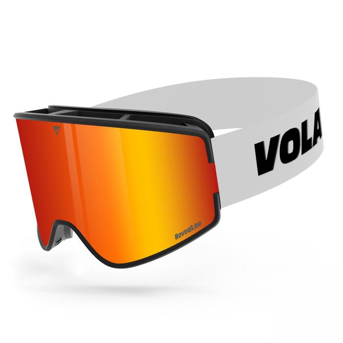 Vola Wideyes  + Pink Lens + Eva Box + Cover Goggle - White