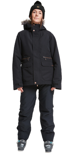 Rojo Wilder Wmns Plus Jacket - True Black