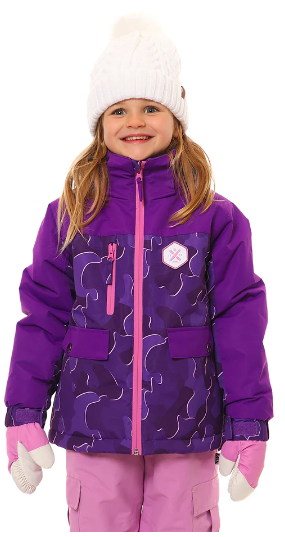 XTM Yama II Kids Jacket - Purple Camo
