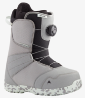 Burton Zipline Boa Kids Snowboard Boots - Gray/Neo-Mint | Snowcentre