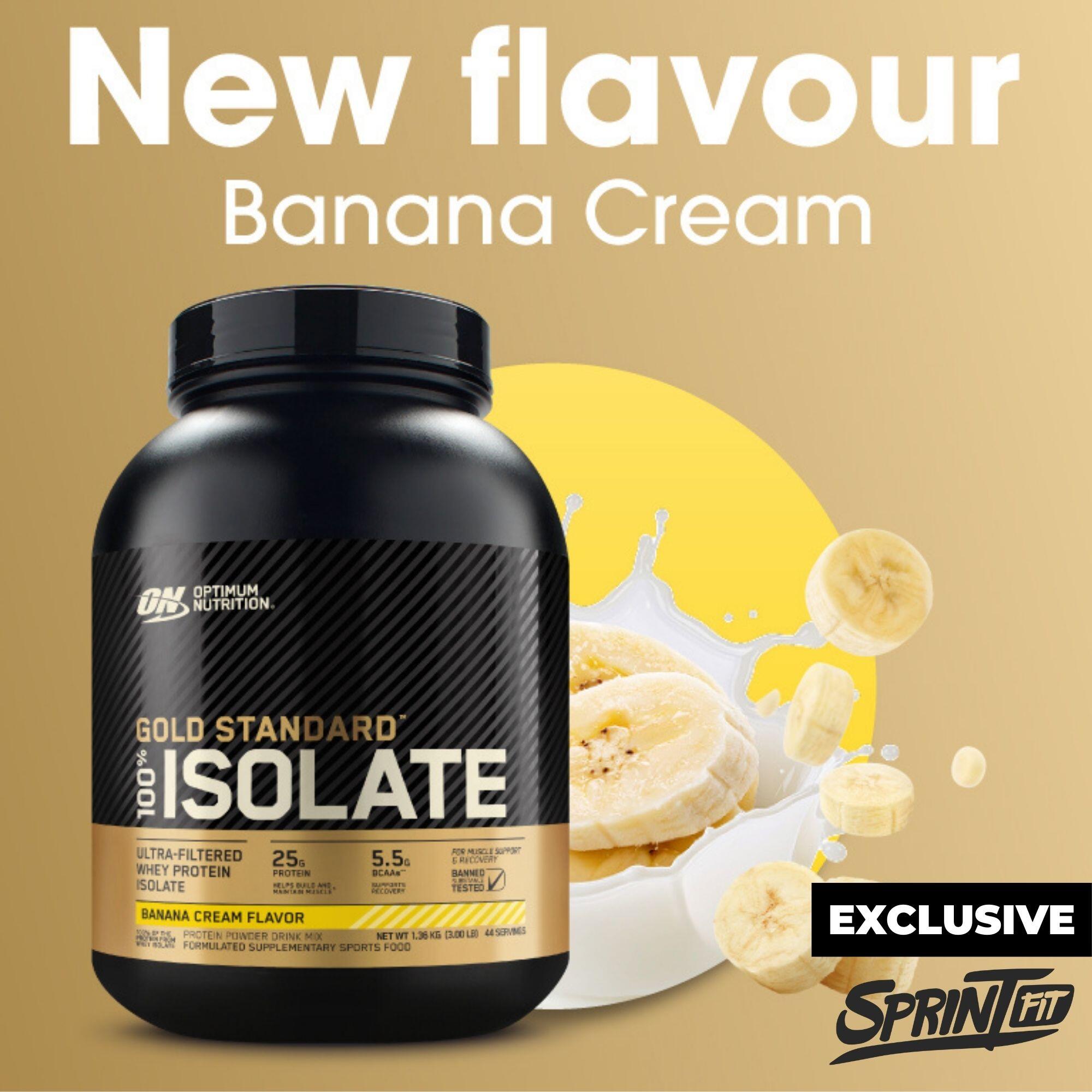Isolate banana cream optimum nutrition 