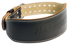 HARBINGER 4INCH PADDED LEATHER BELT