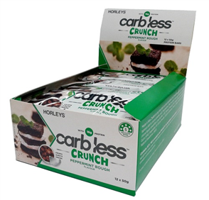HORLEYS CARB LESS CRUNCH BARS (BOX 12'S 50G)