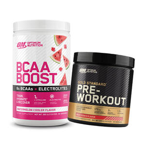 GOLD STANDARD PRE WORKOUT & BCAA BOOST COMBO