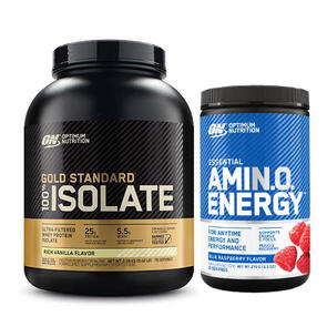 OPTIMUM NUTRITION GOLD STANDARD ISOLATE AMINO ENERGY COMBO