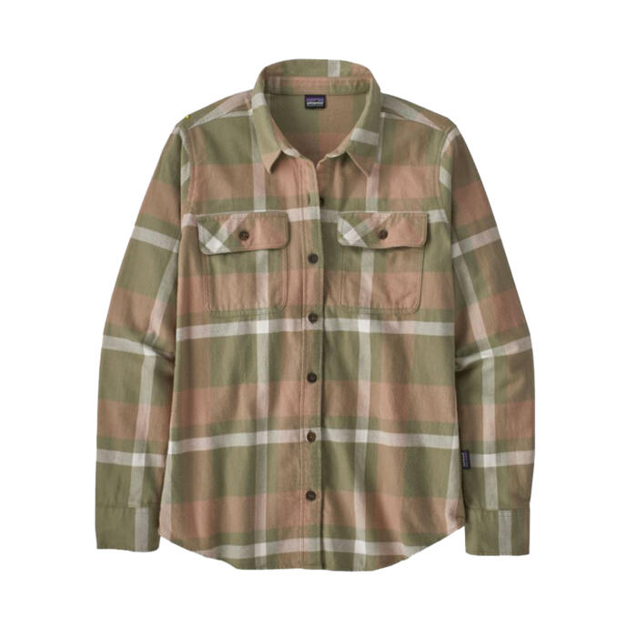PATAGONIA W'S L/S ORGANIC COTTON MW FJORD FLANNEL