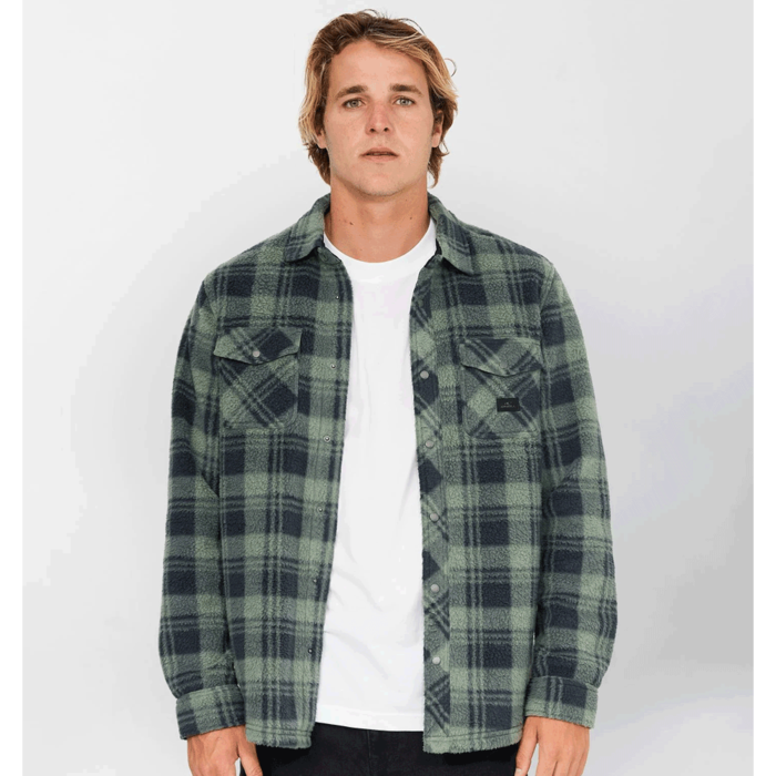 O'NEILL Glacier Plaid High Pile Superfleece