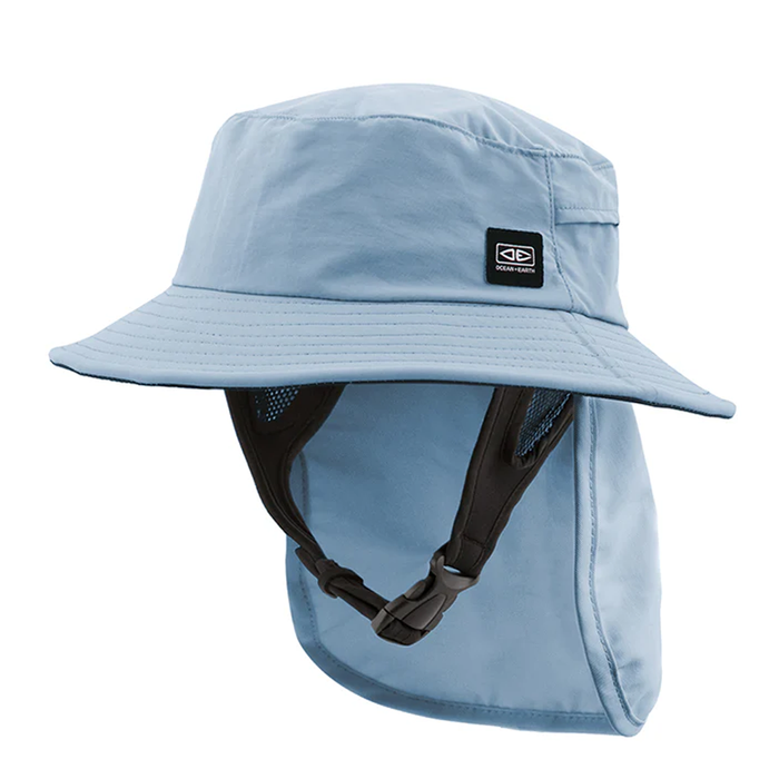 OCEAN & EARTH Indo Stiff Peak Surf Hat - Blue