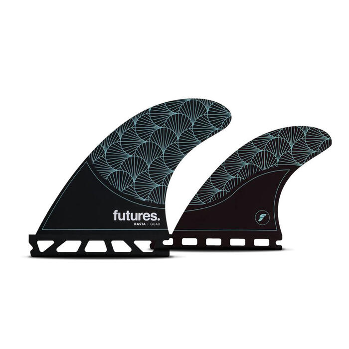 FUTURES RASTA QUAD FIN SET