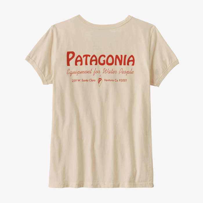 PATAGONIA W's Water People Organic Ringer Tee