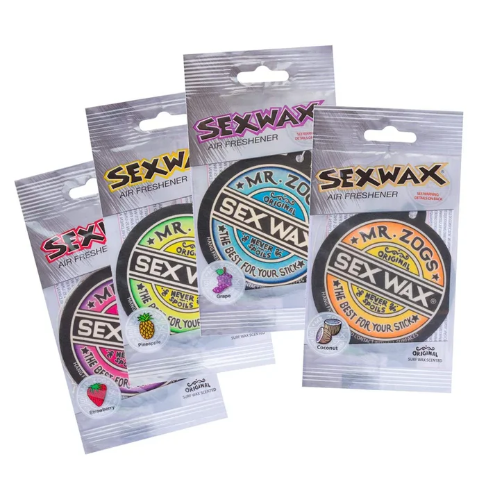 SEXWAX CAR AIR FRESHENERS - 3 Pack