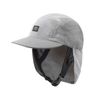 OCEAN & EARTH Indo 5 Panel Legionnaire Surf Cap - Grey
