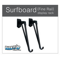 RACK IT UP SURF BOARD DISPLAY RACK – FINE RAIL